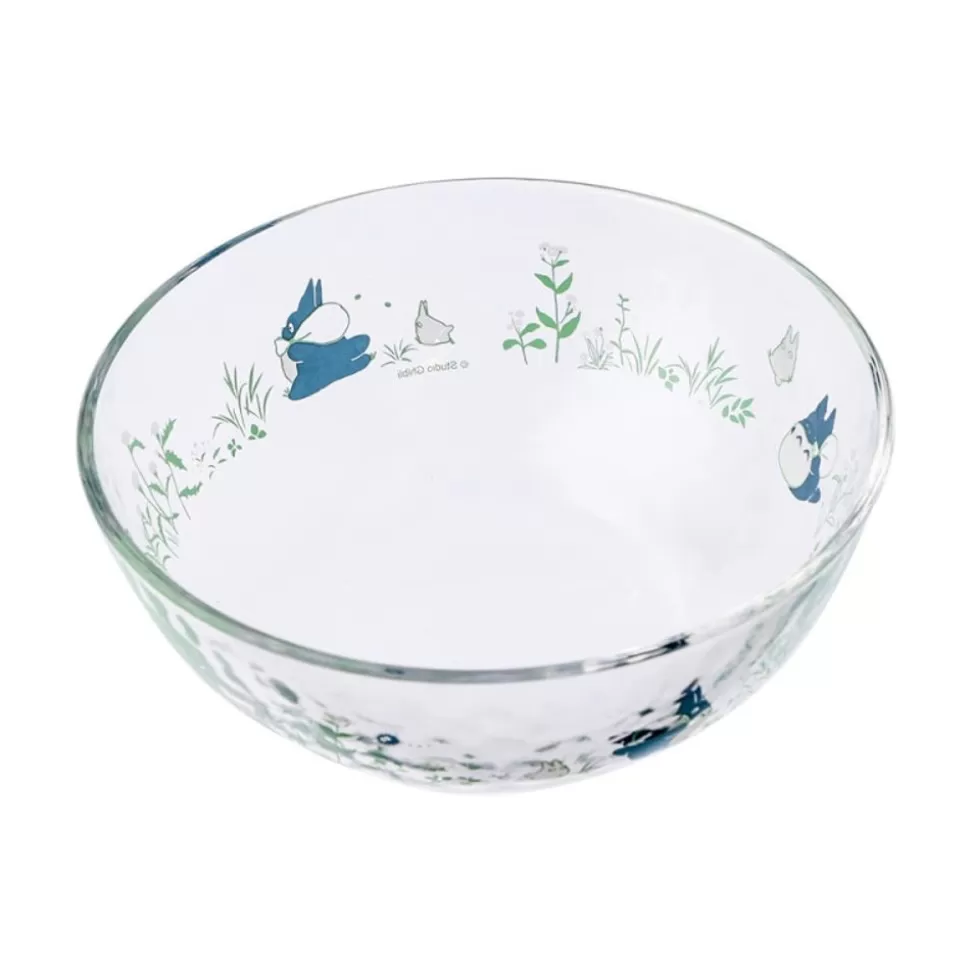 Maison Ghibli Transparent Bowl 17Cm Chasing Acorns - My Neighbor Totoro- Kitchenware
