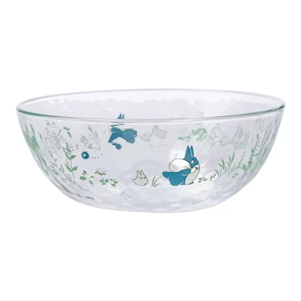 Maison Ghibli Transparent Bowl 17Cm Chasing Acorns - My Neighbor Totoro- Kitchenware