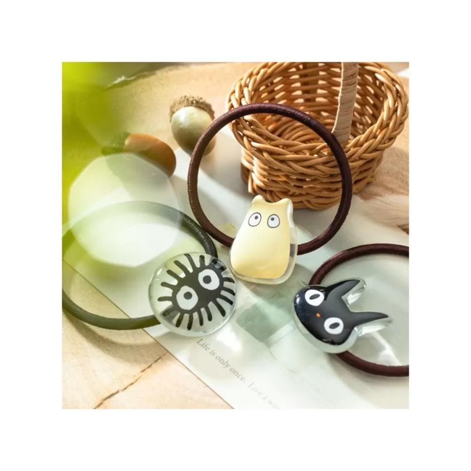 Maison Ghibli Transparent Button Style Hair Band Soot Sprites - My Neighbor Totoro- Accessories