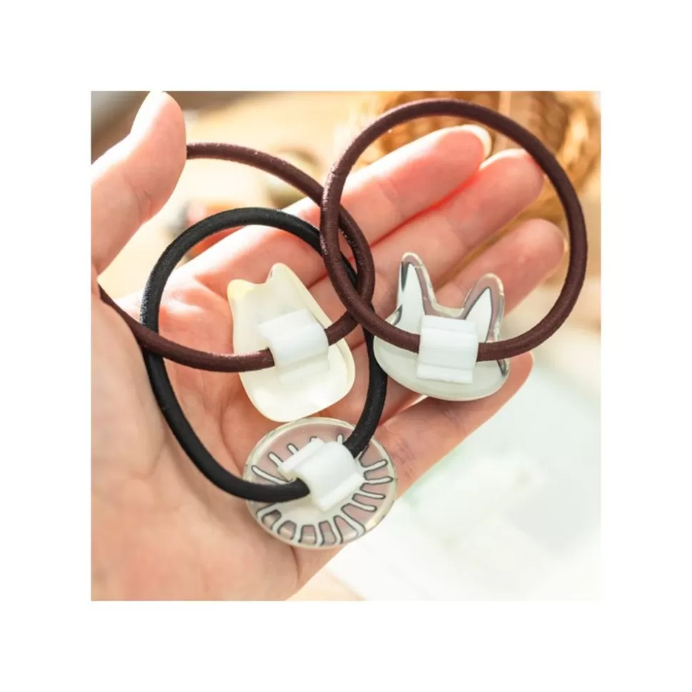 Maison Ghibli Transparent Button Style Hair Band Soot Sprites - My Neighbor Totoro- Accessories