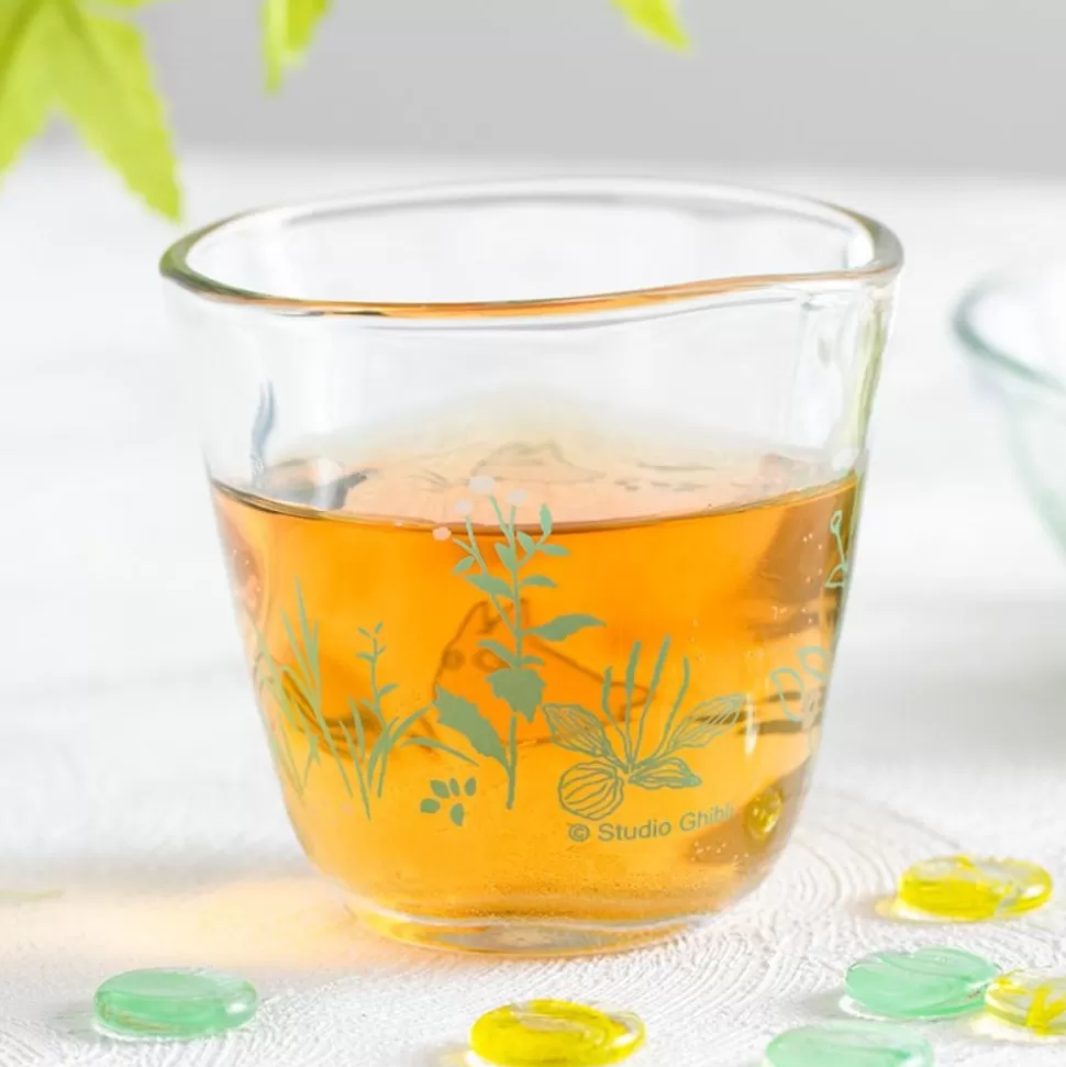 Maison Ghibli Transparent Glass Chasing Acorns - My Neighbor Totoro- Kitchenware