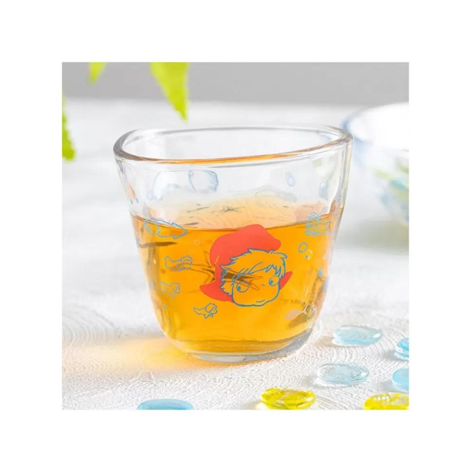 Maison Ghibli Transparent Glass Ponyo Under The Sea - Ponyo On The Cliff- Kitchenware