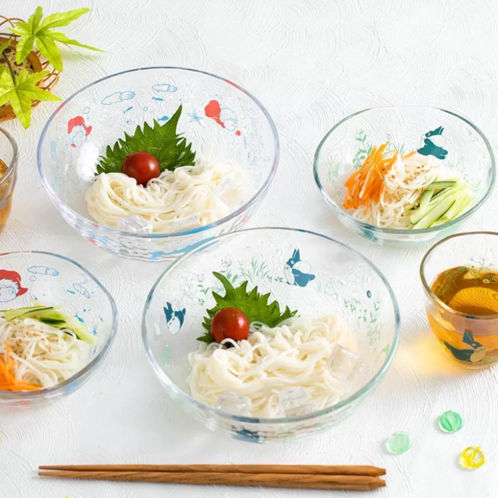 Maison Ghibli Transparent Glass Ponyo Under The Sea - Ponyo On The Cliff- Kitchenware