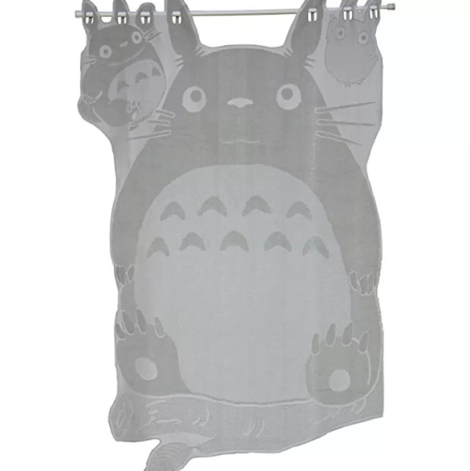 Maison Ghibli Transparent Japanese Curtain Totoro - My Neighbor Totoro- Wall Decoration