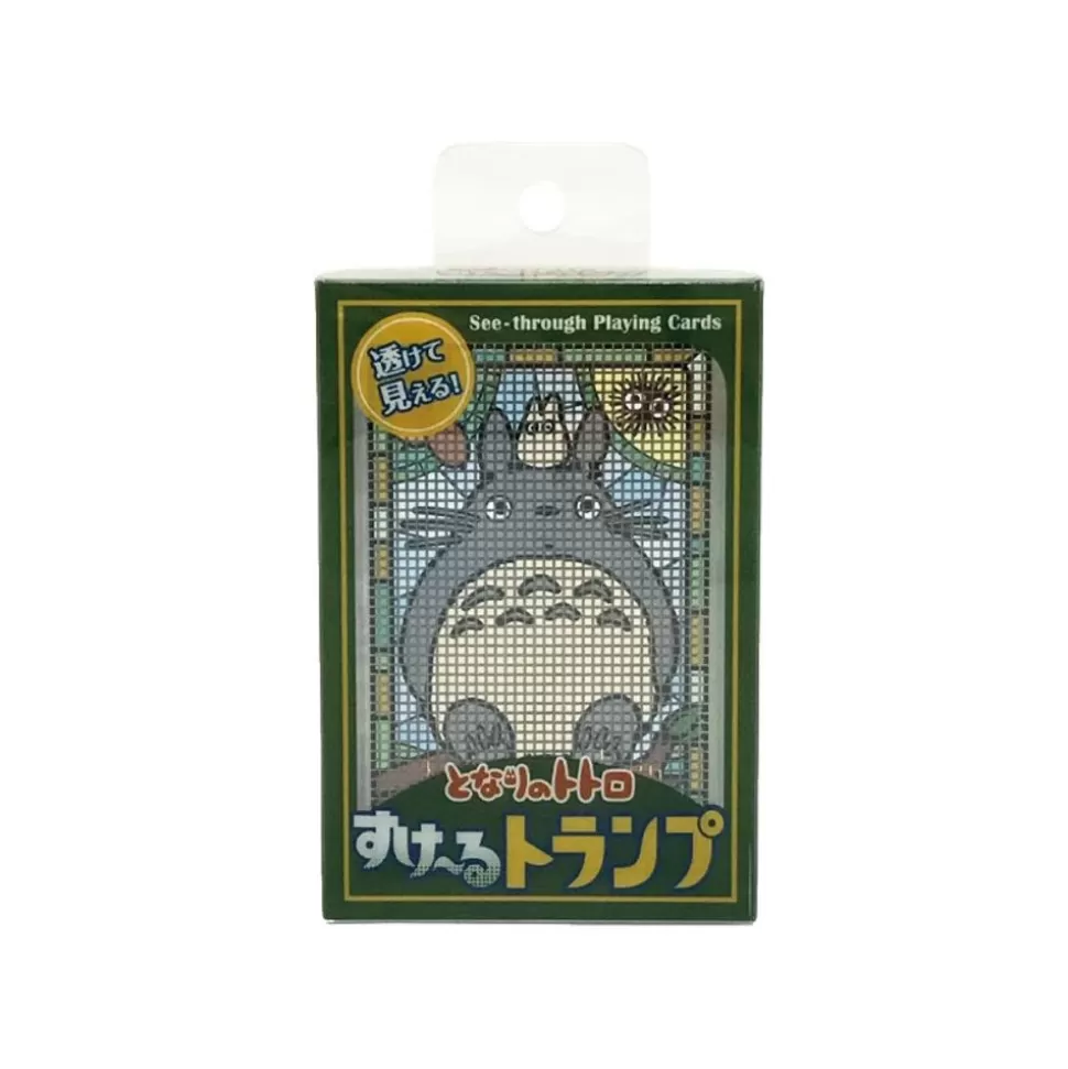 Maison Ghibli Transparent Playing Cards Totoro - My Neighbor Totoro- Playing Cards
