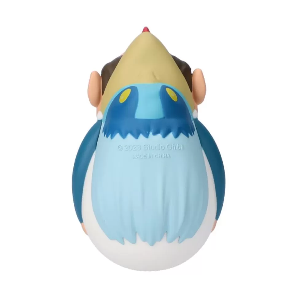 Maison Ghibli Two Pack Roly-Poly Figurines Heron & Warawara - The Boy And The Heron- Toys