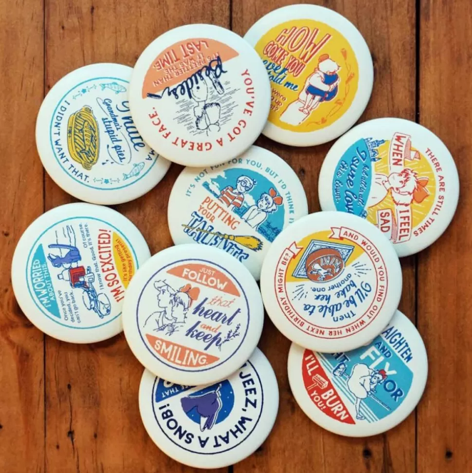 Maison Ghibli Vintage Badge Collection 1 Badge Mystere - Kiki'S Delivery Service- Badges