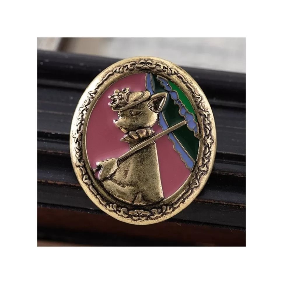 Maison Ghibli Vintage Brooch Louise - The Cat Returns- Pins