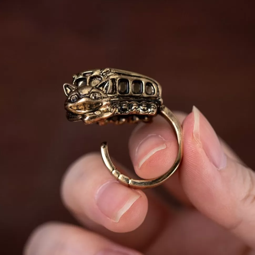 Maison Ghibli Vintage Ring Catbus - My Neighbor Totoro- Jewellery