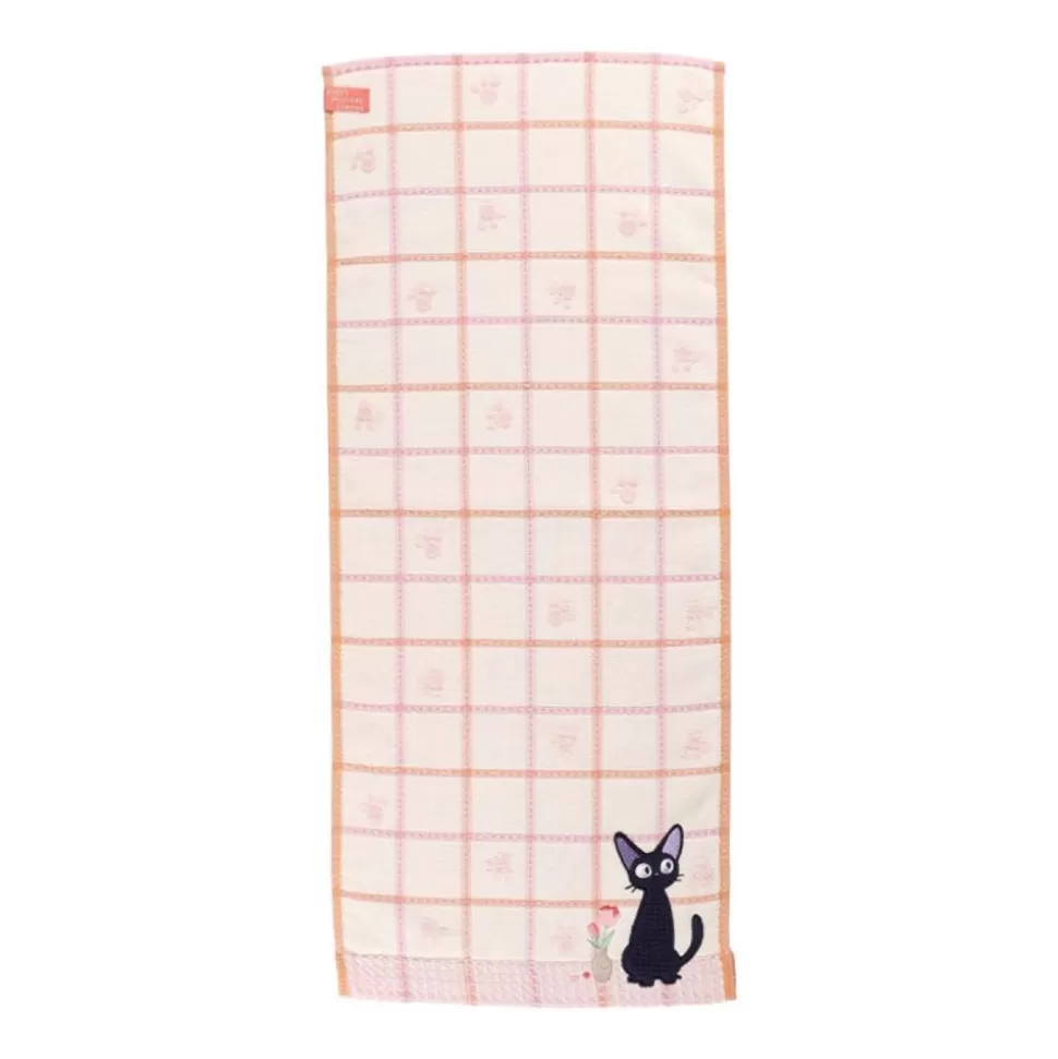 Maison Ghibli Waffle Towel Kiki 34X80 Cm - Kiki'S Delivery Service- Household Linen