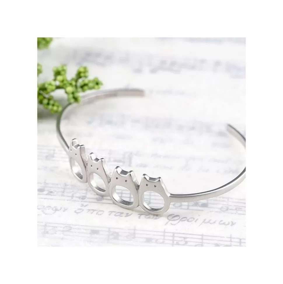 Maison Ghibli White Totoro Metal Garland Bracelet - My Neighbor Totoro- Jewellery