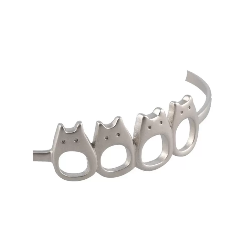 Maison Ghibli White Totoro Metal Garland Bracelet - My Neighbor Totoro- Jewellery