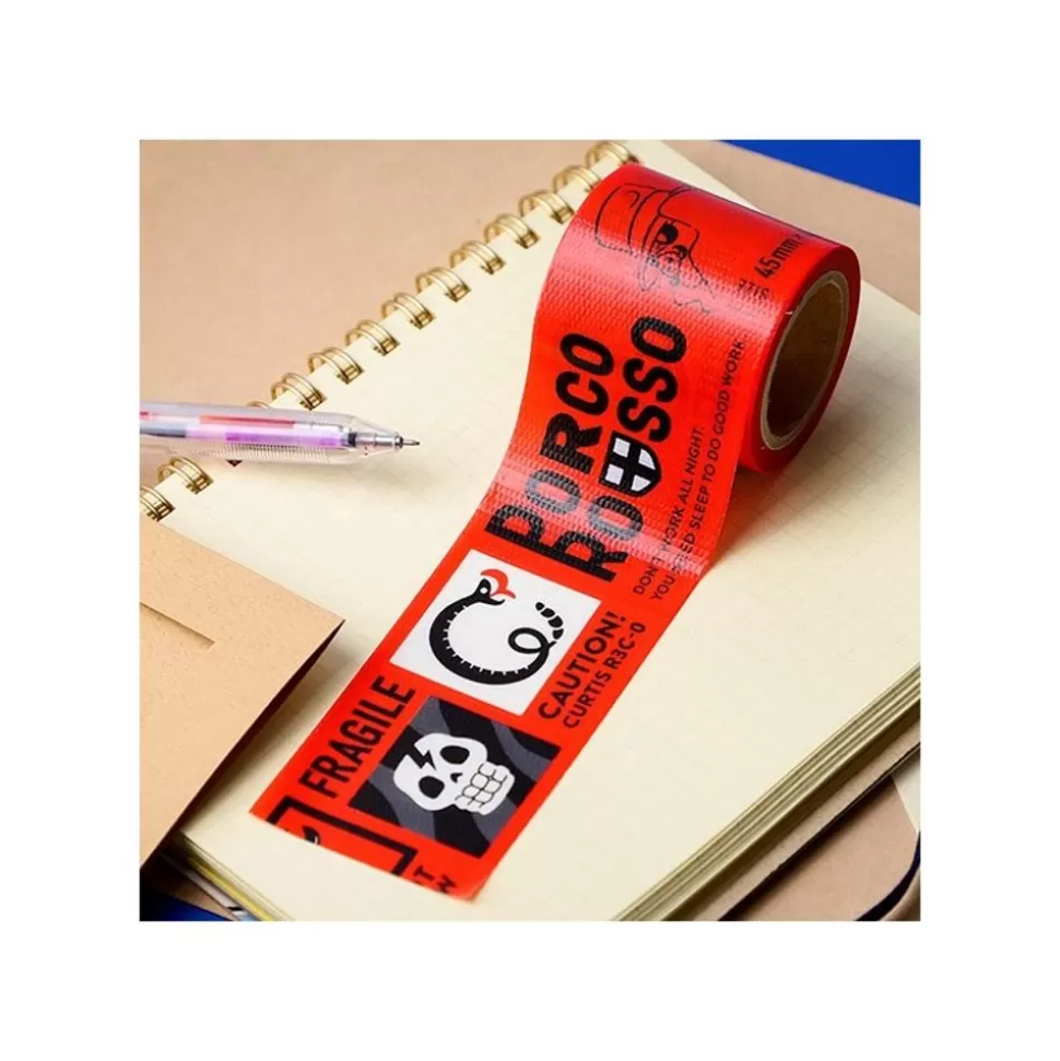 Maison Ghibli Wide Masking Tape - Porco Rosso- Small Equipment