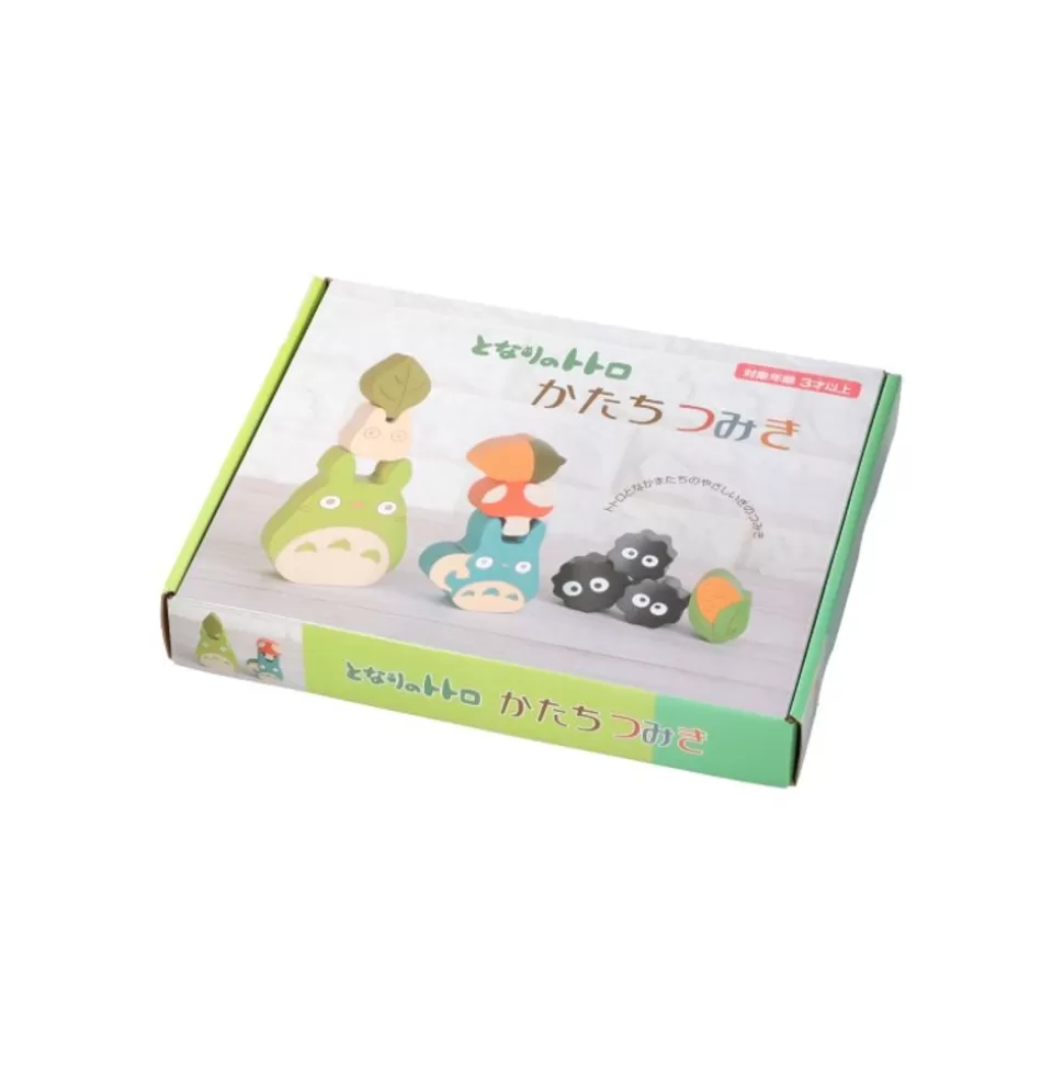 wood_figurine_totoro_with_soot_sprites__my_neighbor_totoro_6.webp Maison Ghibli Wood Figurine Totoro With Soot Sprites - My Neighbor Totoro- Toys