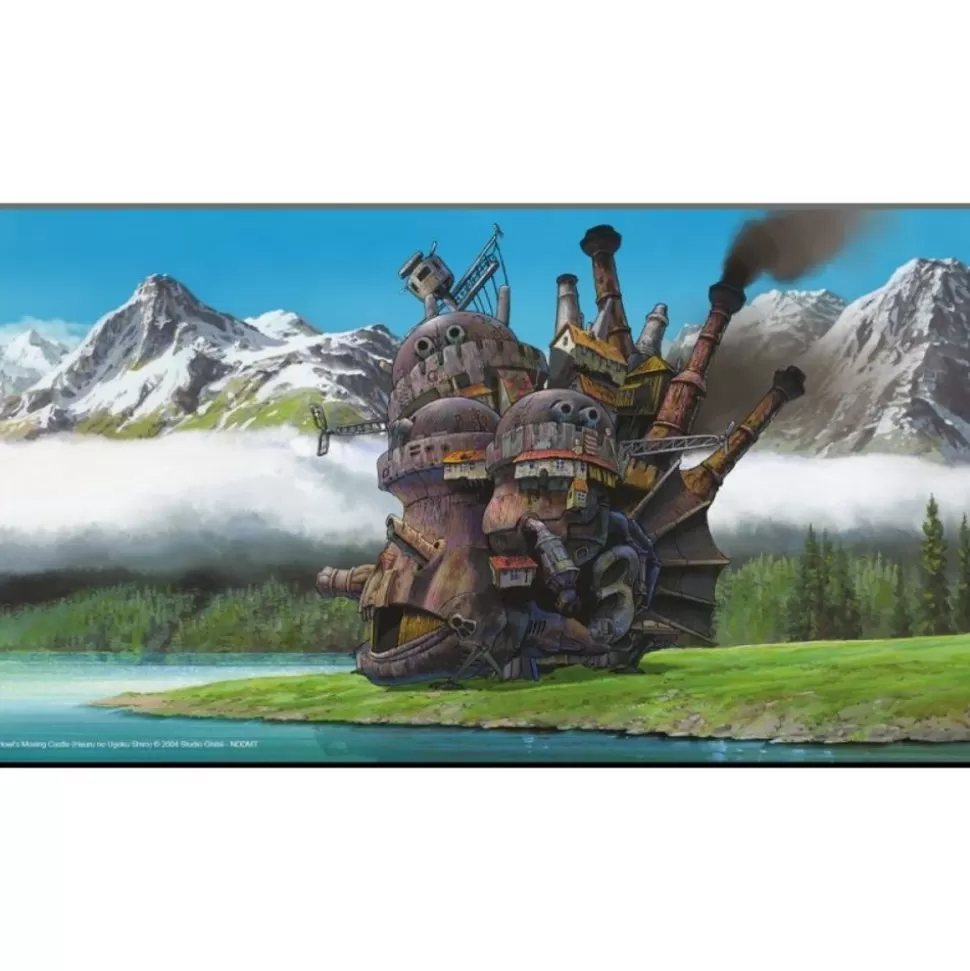 Maison Ghibli Wood Panel Ghibli 05 - Howl'S Moving Castle- Wall Decoration