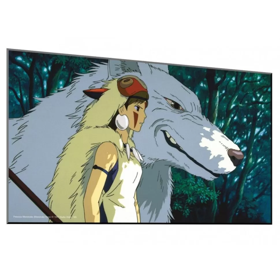 Maison Ghibli Wood Panel Ghibli 03 - Princess Mononoke- Wall Decoration