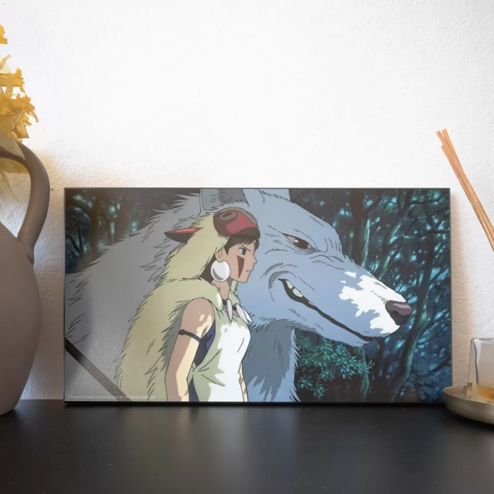 Maison Ghibli Wood Panel Ghibli 03 - Princess Mononoke- Wall Decoration