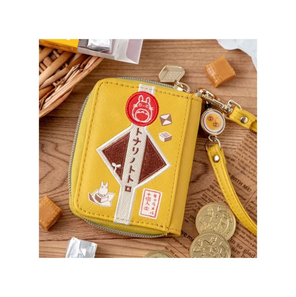 Maison Ghibli Yellow Purse Totoro & Patches - My Neighbor Totoro- Accessories