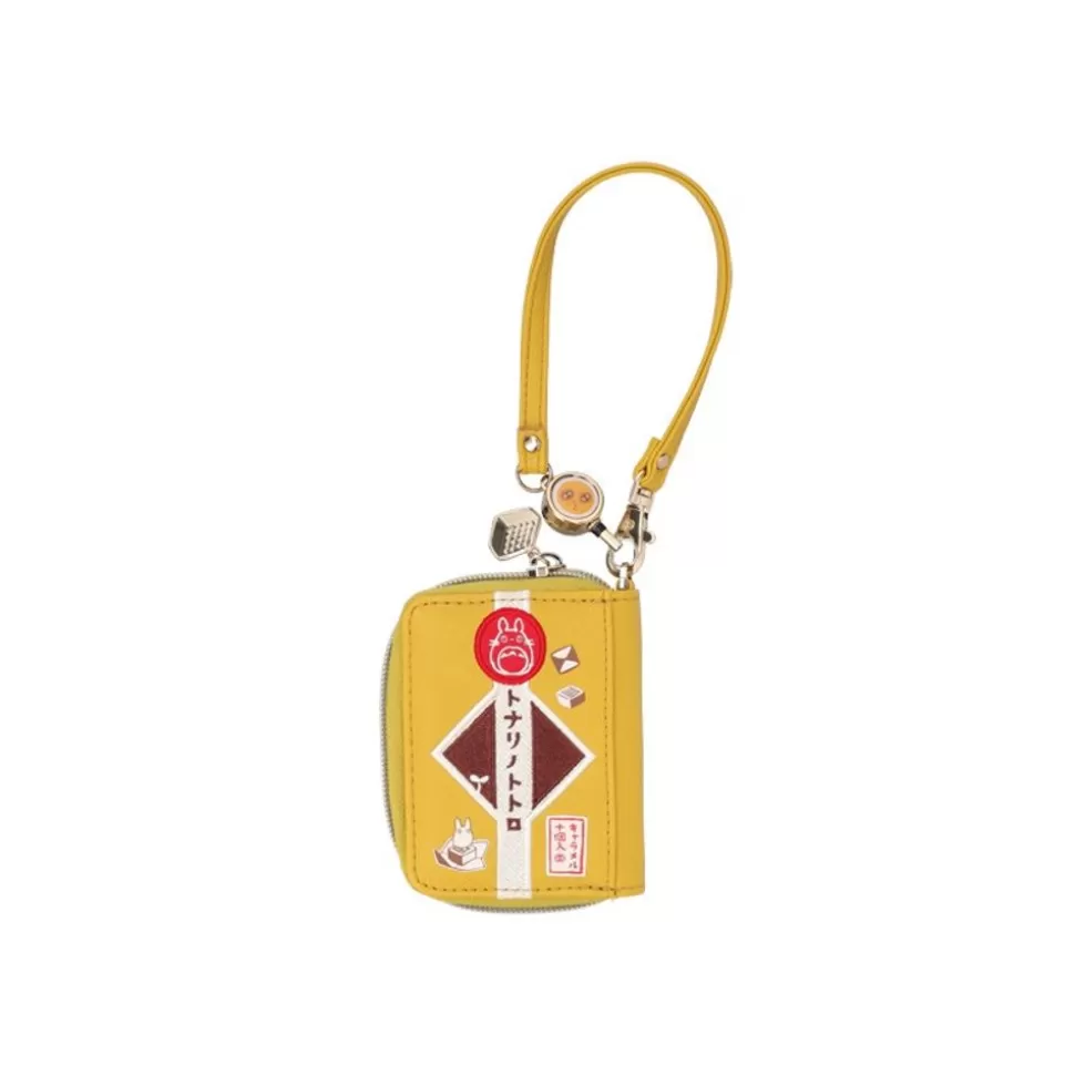 Maison Ghibli Yellow Purse Totoro & Patches - My Neighbor Totoro- Accessories