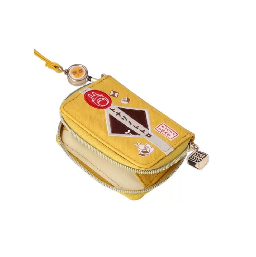 Maison Ghibli Yellow Purse Totoro & Patches - My Neighbor Totoro- Accessories