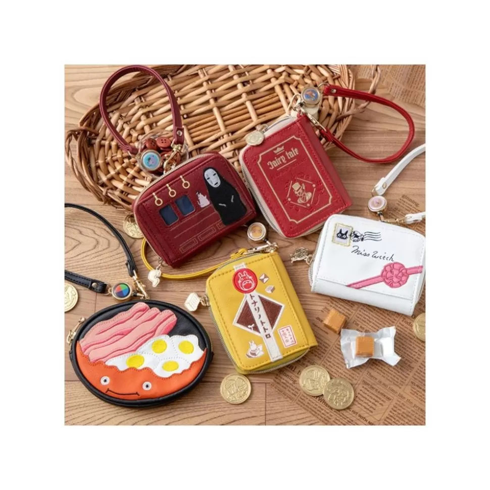 Maison Ghibli Yellow Purse Totoro & Patches - My Neighbor Totoro- Accessories