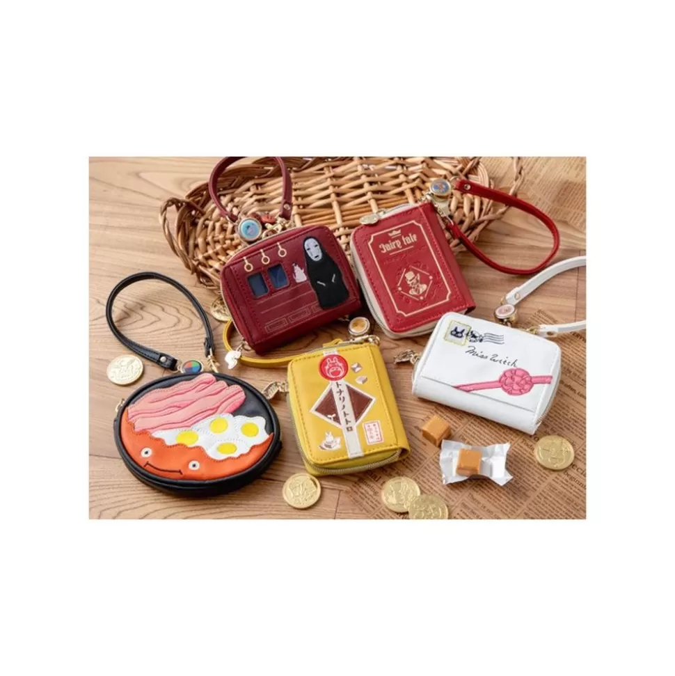 Maison Ghibli Yellow Purse Totoro & Patches - My Neighbor Totoro- Accessories